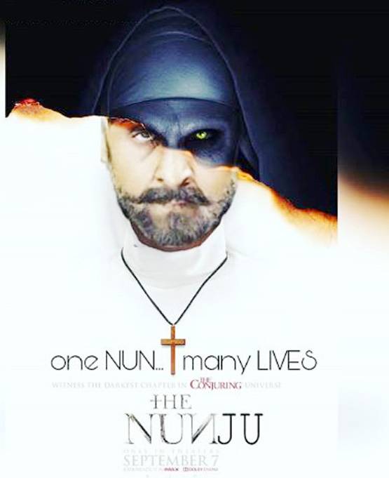 अनुष्का शर्मा से जेठा लाल तक,The Nun के पोस्टर का ऐसे बना मजाक