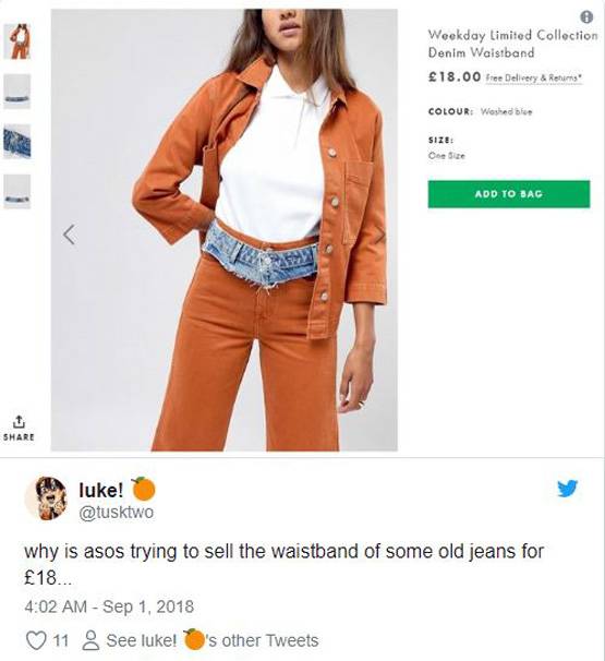 जींस की कतरन से बनी बेल्ट का फैशन, कीमत जानकर रह जाएंगे हैरान