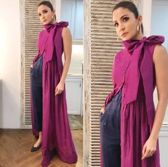 सुई धागा के प्रमोशन में छाए अनुष्का के ट्रेडिशनल लुक, Photos