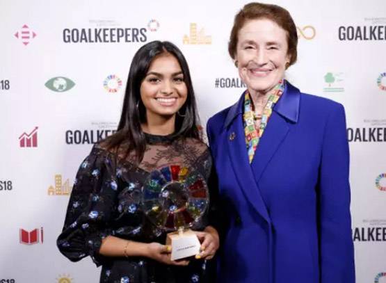 भारतीय मूल की लड़की को मिला सोशल वर्क का ''ऑस्कर''