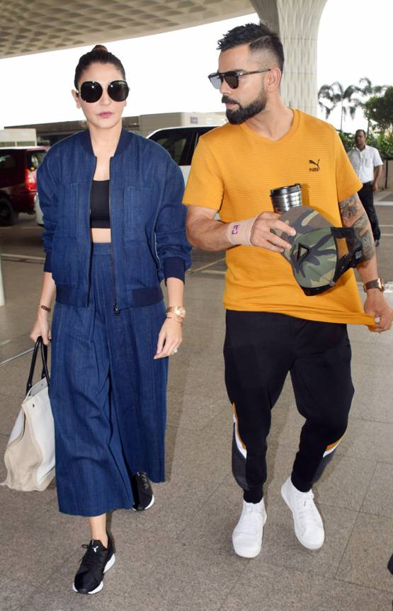 फिल्म प्रमोशन से ब्रेक लेकर व‍िराट कोहली संग एड शूट कर रहीं अनुष्का