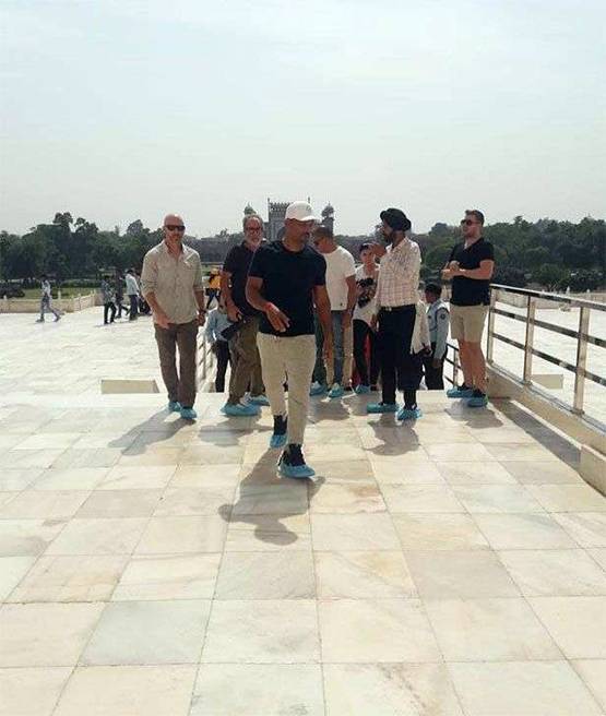 विल स्मिथ ने देखा ताज महल, इस अंदाज में खिंचाई PHOTOS