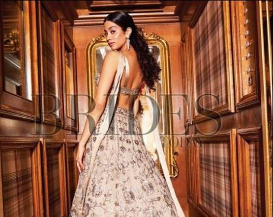 Brides Today के लिए जाह्नवी का फोटोशूट, याद आया श्रीदेवी का फैशन