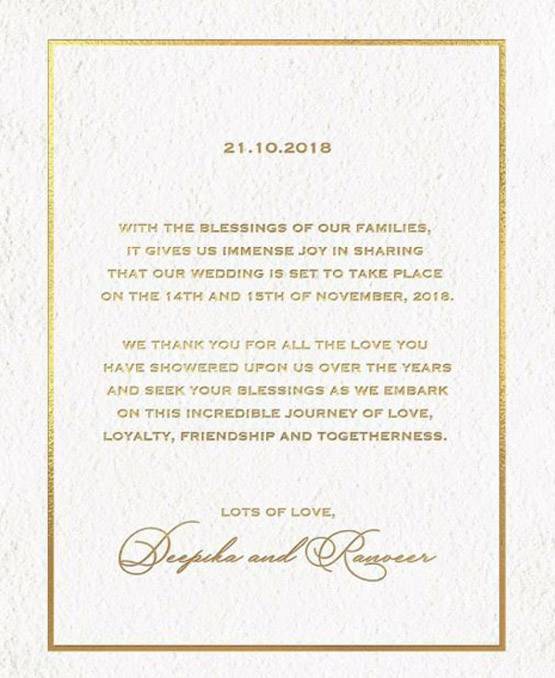 इटली में होगी दीप‍िका-रणवीर की शादी? 30 मेहमानों को न्योता