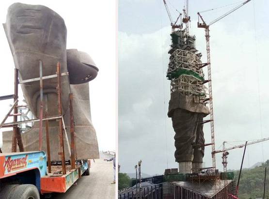 'कबाड़' से बनी है पटेल की ऐतिहासिक मूर्ति! जानें- कितना लगा लोहा?