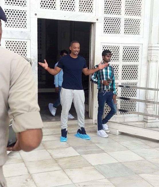 विल स्मिथ ने देखा ताज महल, इस अंदाज में खिंचाई PHOTOS