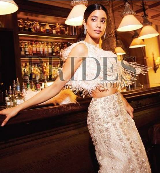 Brides Today के लिए जाह्नवी का फोटोशूट, याद आया श्रीदेवी का फैशन