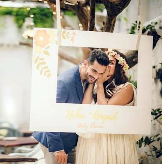 Inside Photos: नेहा धूपिया का बेबी शावर, पति अंगद ने यूं लुटाया प्यार