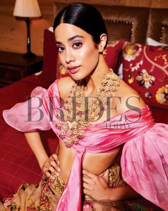 Brides Today के लिए जाह्नवी का फोटोशूट, याद आया श्रीदेवी का फैशन