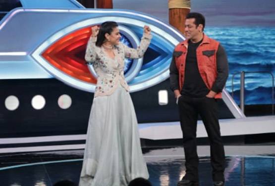 बिग बॉस के घर में काजोल, कंटेस्टेंट्स को लाएंगी फेस्ट‍िव मोड में