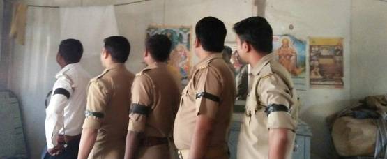 विवेक हत्याकांड: यूपी में दिखा 'सिपाही विद्रोह', बांधी काली पट्टी