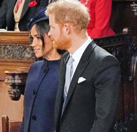 PHOTOS: रॉयल वेडिंग में इस अंदाज में दिखे मेगन मर्केल और प्रिंस हैरी