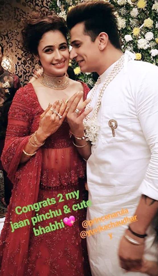 बिग बॉस कपल प्रिंस-युविका के मेहंदी फंक्शन की तस्वीरें Viral