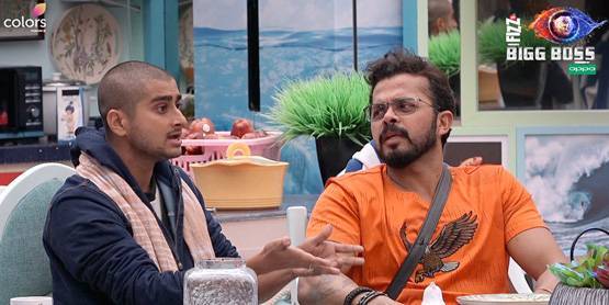 BB12: श्रीसंत ने दीपक के नाम पर थूका, गौहर खान ने किया सपोर्ट