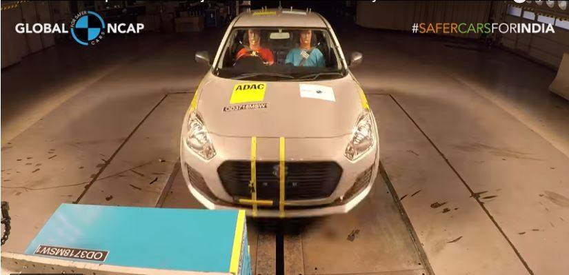 सेफ नहीं है Maruti Swift, क्रैश टेस्ट में कार की ऐसी हो गई हालत