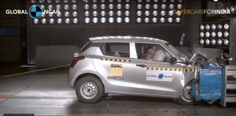 सेफ नहीं है Maruti Swift, क्रैश टेस्ट में कार की ऐसी हो गई हालत