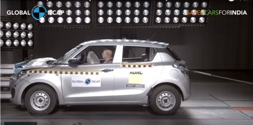 सेफ नहीं है Maruti Swift, क्रैश टेस्ट में कार की ऐसी हो गई हालत
