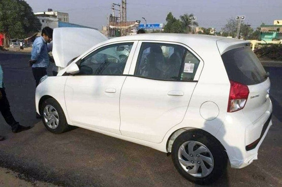 लॉन्च से पहले Hyundai की नई Santro का इंटीरियर LEAK