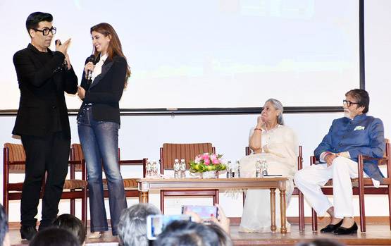 श्वेता ने संभाली दादा की व‍िरासत, बुक लॉन्च पर पहुंचे अमिताभ-जया