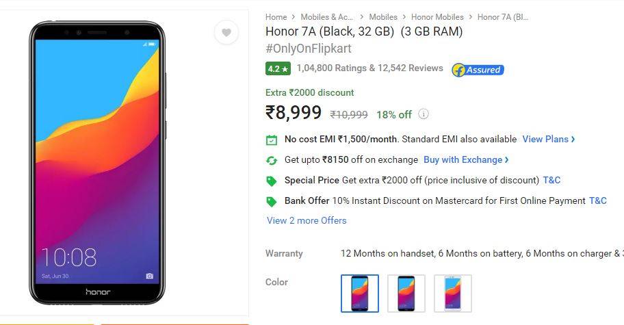 Flipkart पर 'बिग बिलियन डे' में ये 5 शानदार फोन मिलेंगे सबसे सस्ते