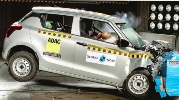 सेफ नहीं है Maruti Swift, क्रैश टेस्ट में कार की ऐसी हो गई हालत