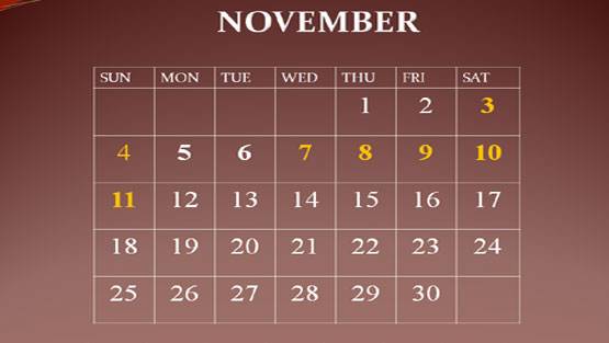 अक्टूबर-नवंबर में छुट्टियां ही छुट्टियां, ये हैं घूमने की 15 जगह