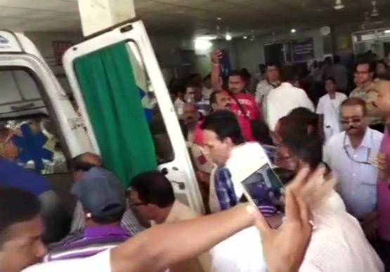 भिलाई स्टील प्लांट हादसे की दिल दहला देने वाली तस्वीरें