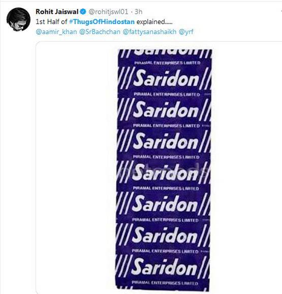 पसंद नहीं आई 'ठग्स' तो आमिर का उड़ाने लगे मजाक, Memes वायरल