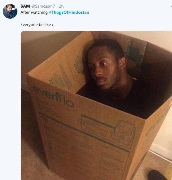 पसंद नहीं आई 'ठग्स' तो आमिर का उड़ाने लगे मजाक, Memes वायरल