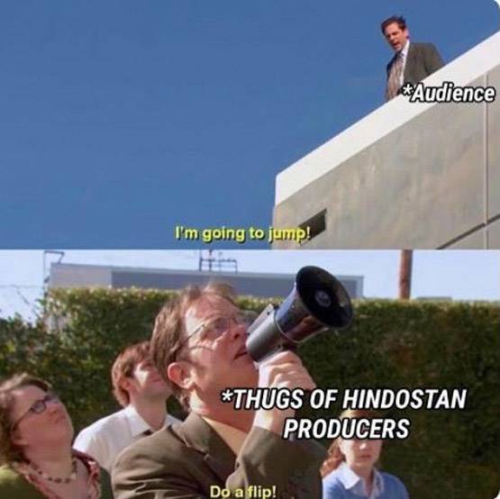 पसंद नहीं आई 'ठग्स' तो आमिर का उड़ाने लगे मजाक, Memes वायरल