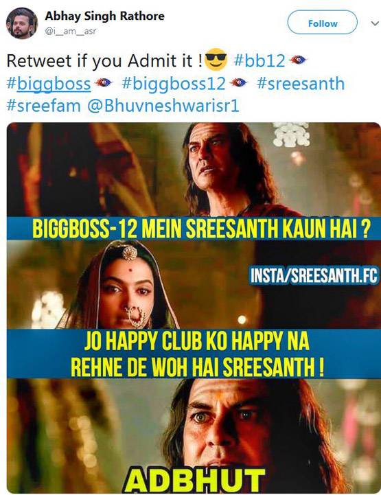 बिग बॉस में श्रीसंत के यॉर्कर से गिरे हैप्पी क्लब के विकेट