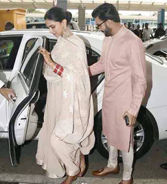 बहन ने दिया तोहफा, मिठाइयों में द‍िखे दीपवीर की फ‍िल्मों के फोटो