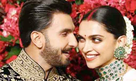 बहन ने दिया तोहफा, मिठाइयों में द‍िखे दीपवीर की फ‍िल्मों के फोटो