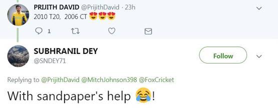 कोहली-जॉनसन की लड़ाई में भिड़े भारत-ऑस्ट्रेलिया के फैंस