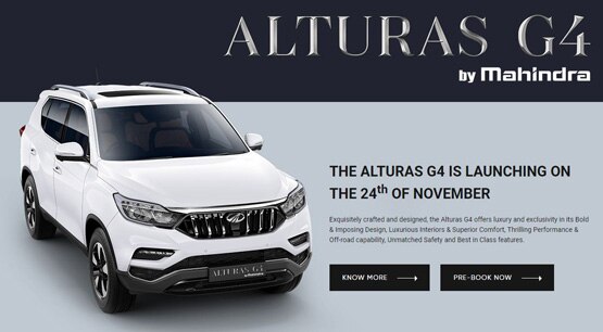 Fortuner से मुकाबला करेगी महिंद्रा की Alturas G4, बुकिंग शुरू