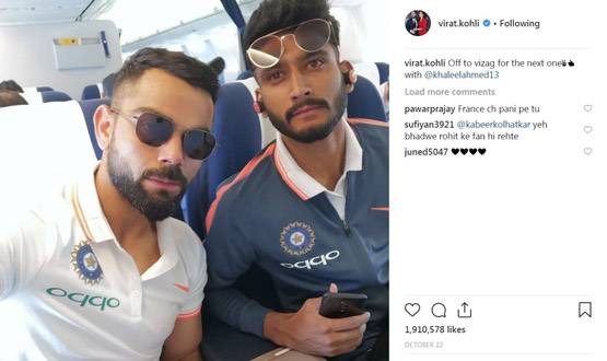 ऑस्ट्रेलिया पहुंचते ही विराट ने इस खिलाड़ी को बताया चैंपियन