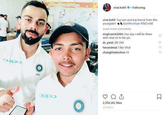 ऑस्ट्रेलिया पहुंचते ही विराट ने इस खिलाड़ी को बताया चैंपियन