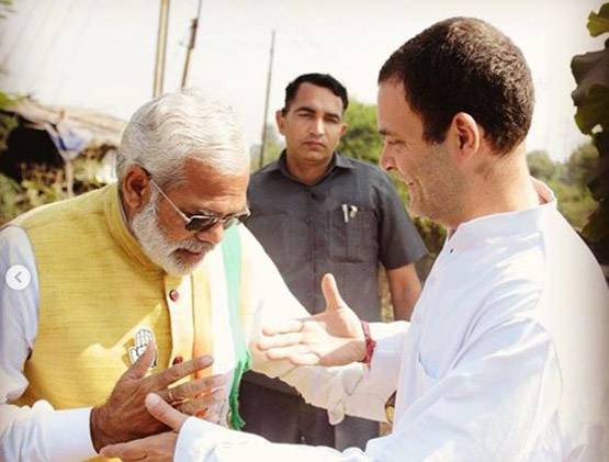 जब 'मोदी' ने राहुल के साथ किया कांग्रेस का प्रचार, देखें फोटो