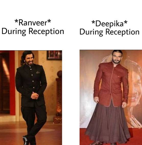 'दीपवीर' की फोटो नहीं मिलने से नाराज हैं फैंस, यूं उड़ा रहे मजाक