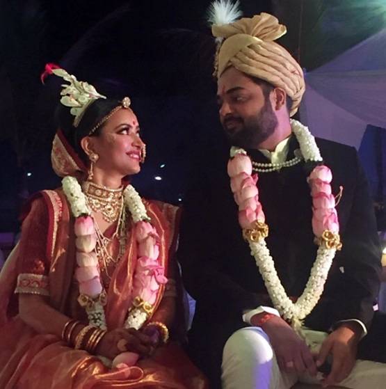 बंगाली रीति-रिवाज से श्वेता बसु की शादी, देखें तस्वीरें