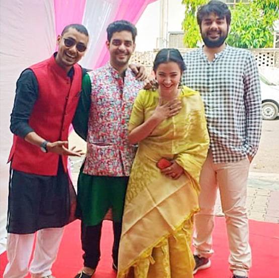 बंगाली रीति-रिवाज से श्वेता बसु की शादी, देखें तस्वीरें