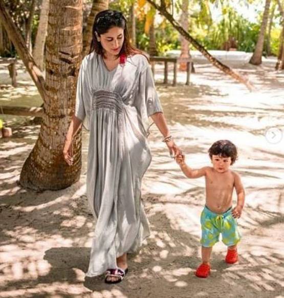 केप टाउन में Beach पर सैफ-करीना संग तैमूर का फन टाइम