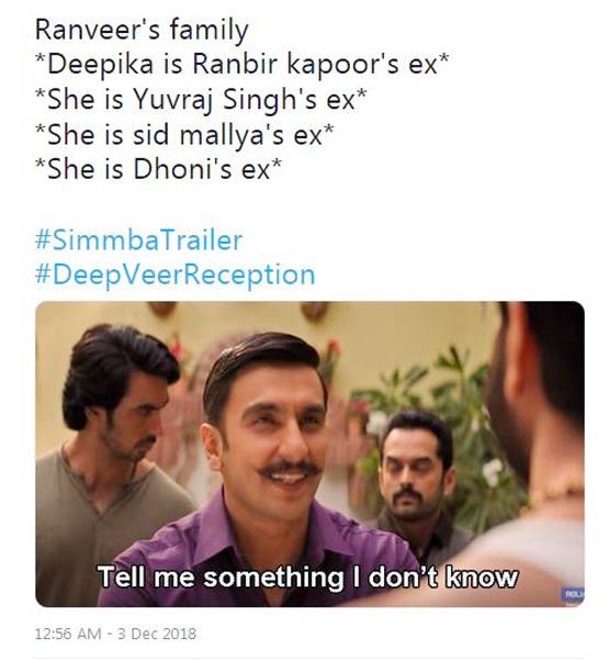 रणवीर की सिंबा पर बन रहे Funny Jokes सोशल मीडिया पर वायरल