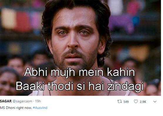 धोनी ने खेली जबरदस्त पारी, वायरल हुए ये फनी मीम्स