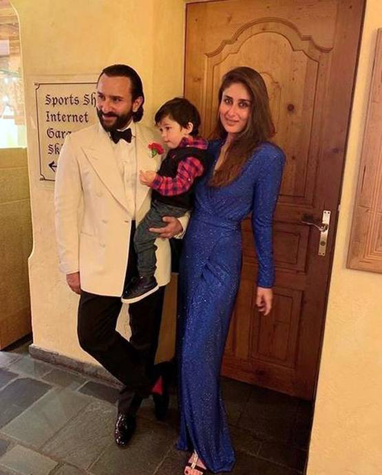 स्विट्जरलैंड में पापा सैफ संग बर्फ में यूं एंजॉय कर रहे तैमूर