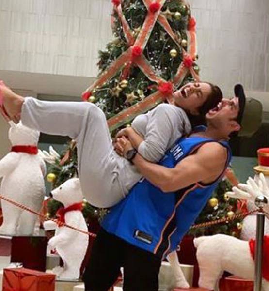 प्रियांक शर्मा ने हिना खान को गोद में उठाया, फोटो वायरल