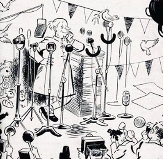 इंदिरा-नेहरू पर कार्टून बनाते थे बाल ठाकरे, तस्वीरों में देखें