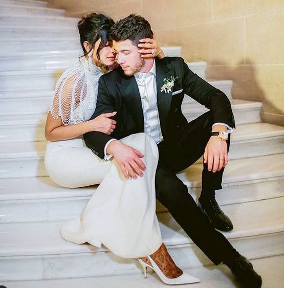 Priyanka wedding latest photos: प्रियंका का रॉयल ब्राइडल लुक