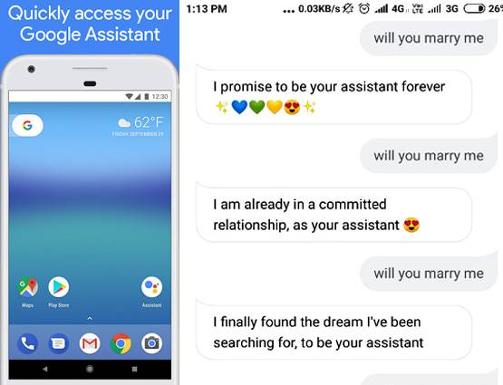 लोगों ने गूगल असिस्टेंट से पूछा शादी करोगी? मिले मजाकिया जवाब