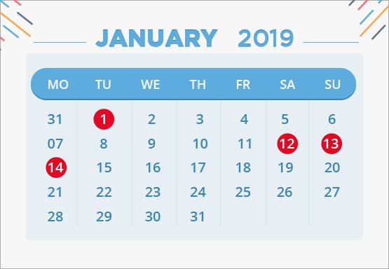 2019: बेकार ना जाएं छुट्टियां, देखें- कब-कहां है घूमने का मौका